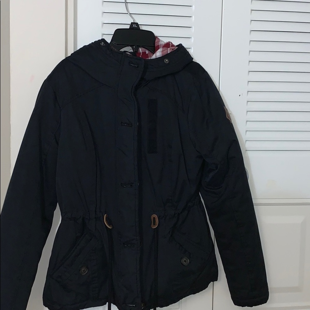 a winter jacket